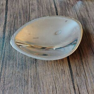 Nambe Uliveto Dipping Bowl 549, Silver Metal Dish, Signed 2006 Collectible 7"